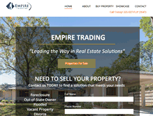 Tablet Screenshot of empiretradingla.com